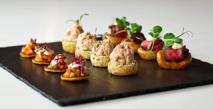 Закуски с песто