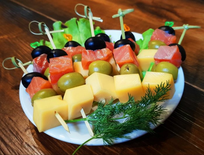 Украшение бутербродов