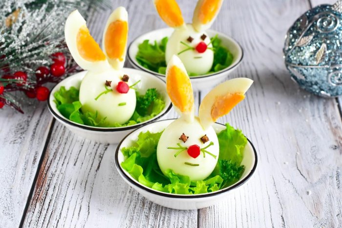 Украшения из яиц