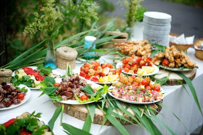 Закуски для пикника на природе