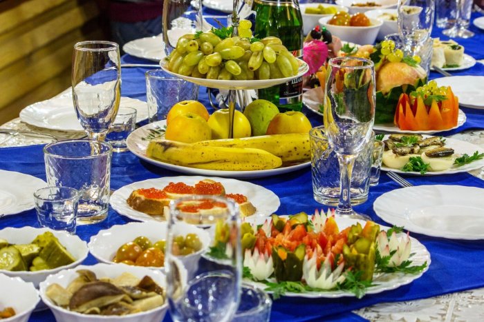 Фуршетные закуски на свадьбу