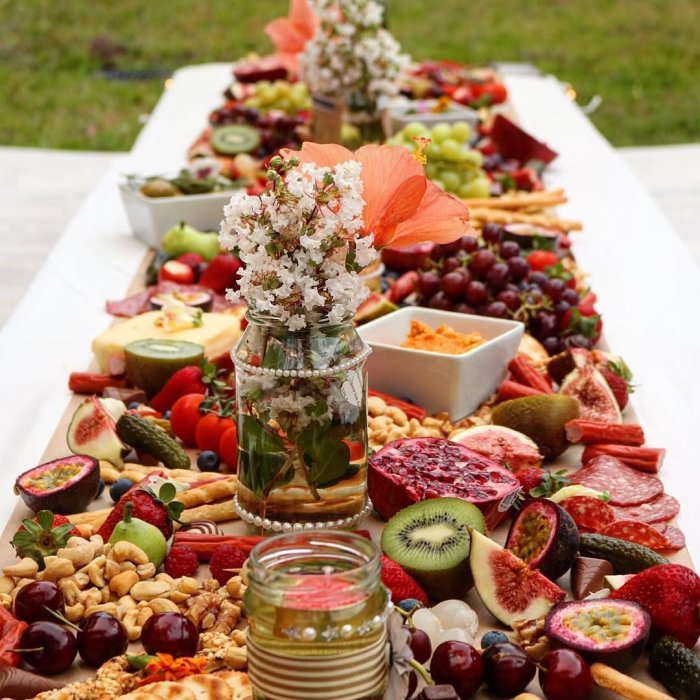 Фуршет в итальянском стиле