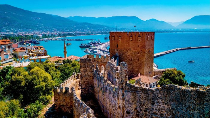 КРЕПОСТЬ АЛАНЬИ (ALANYA CASTLE) (60 фото)