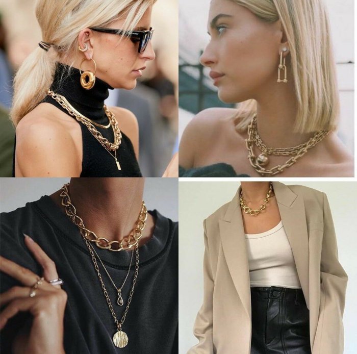 Модные украшения на шею тренды