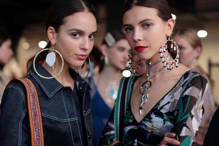 Крупные серьги