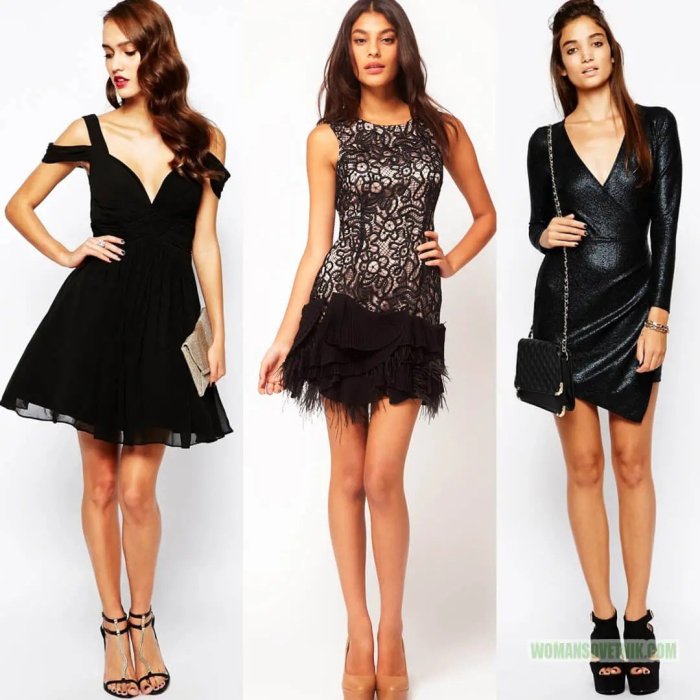 Стильные молодежные платья на новый год