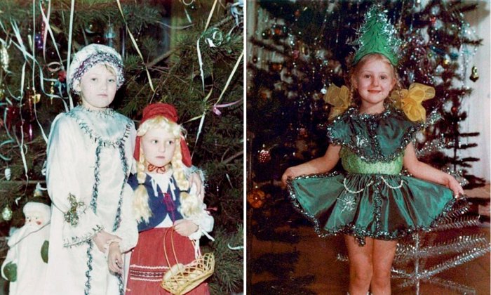 Детские новогодние Наряды в советское