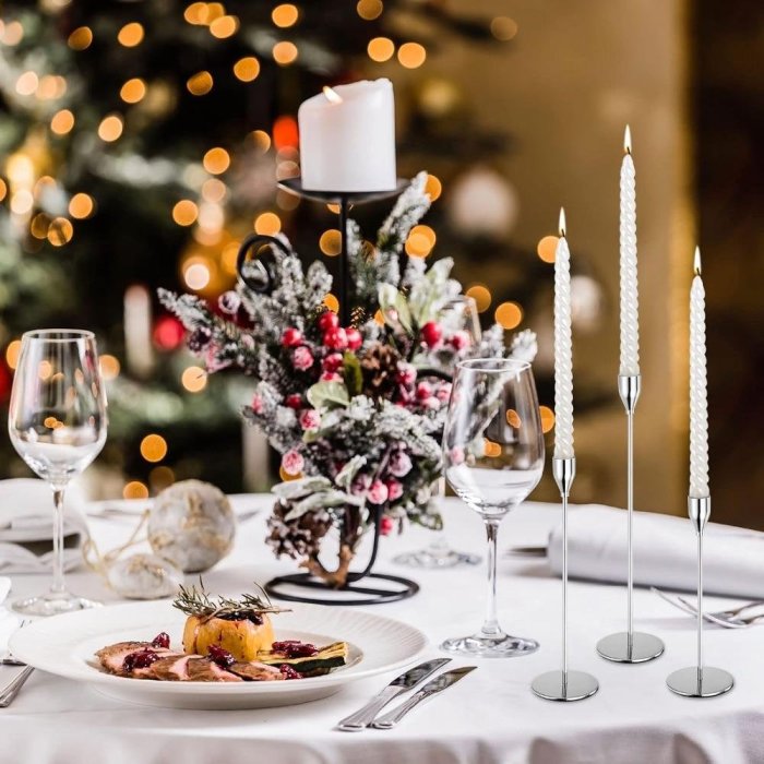 Сервировка новогоднего стола