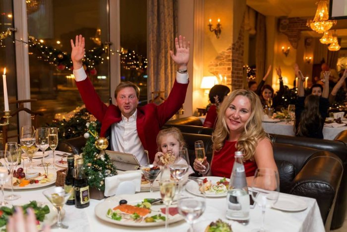 Новогодний вечер в ресторане