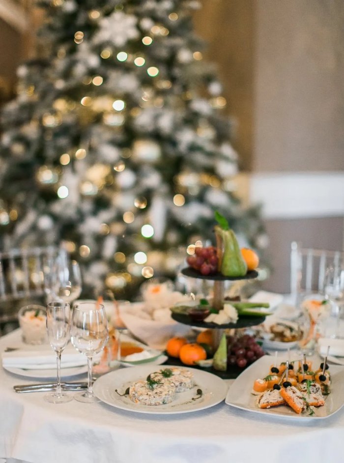 Новогодний банкет фото