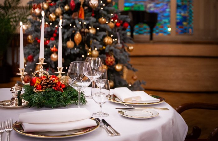 Банкет на новогодний ужин