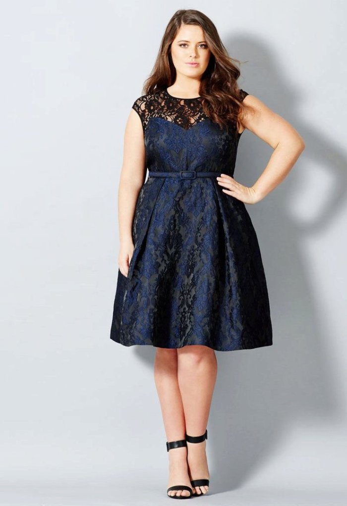 Платья для полненьких девушек