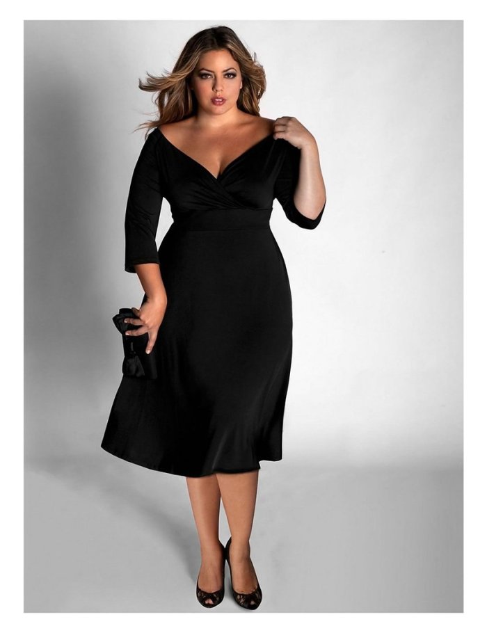 Вечернее платье плюс сайз