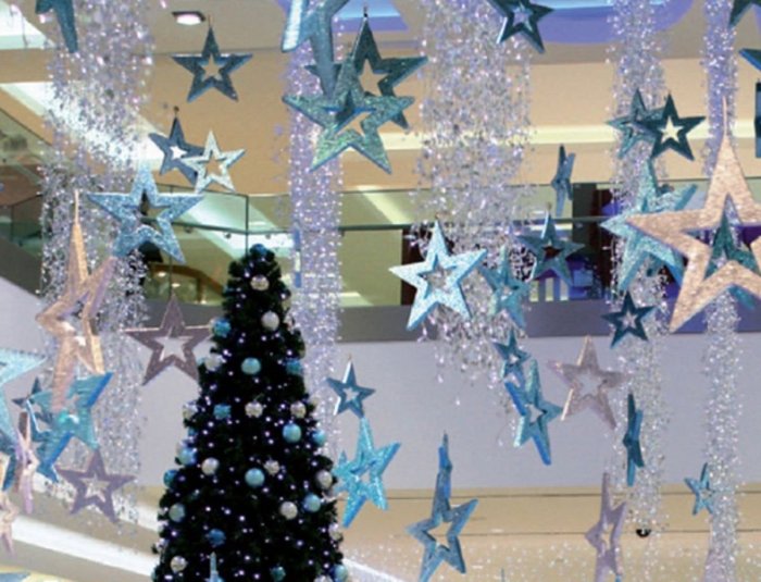 Украсить школу к новому году