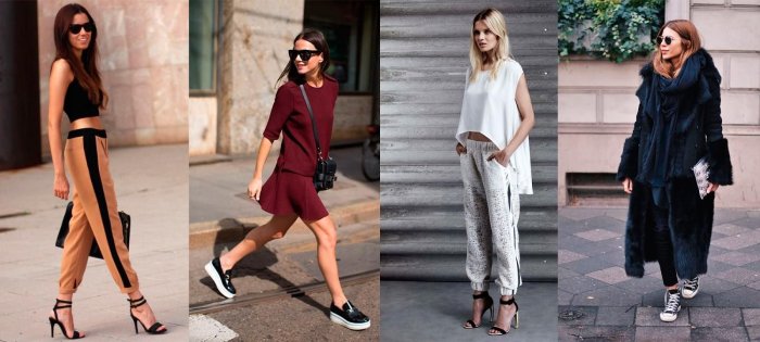 Спортивный стиль женский