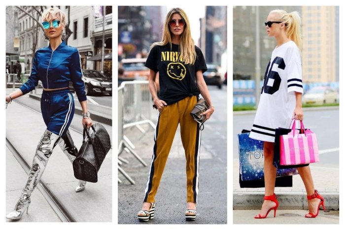 Спортивный стиль одежды для женщин