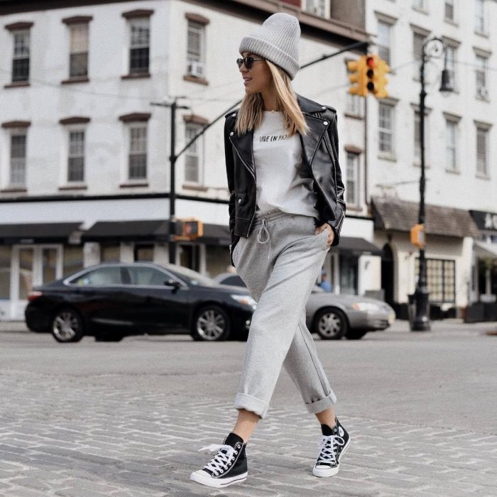 Брюки джоггеры стрит стайл