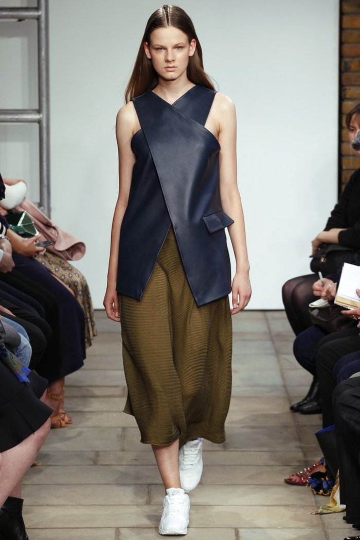 Жилетки на подиуме