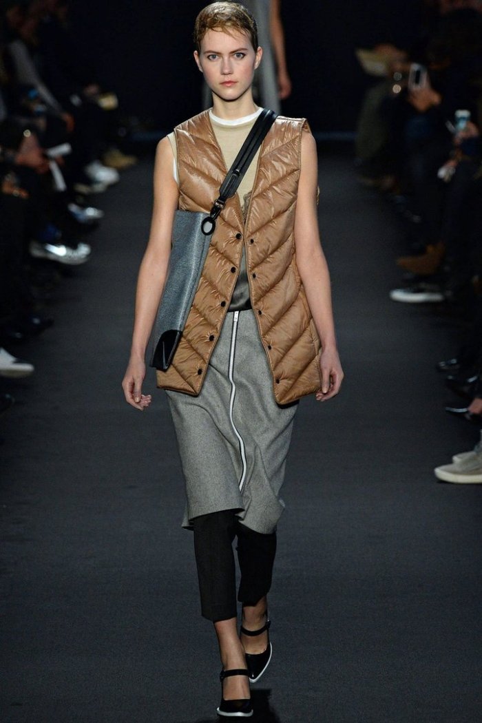 Жилетки на подиуме