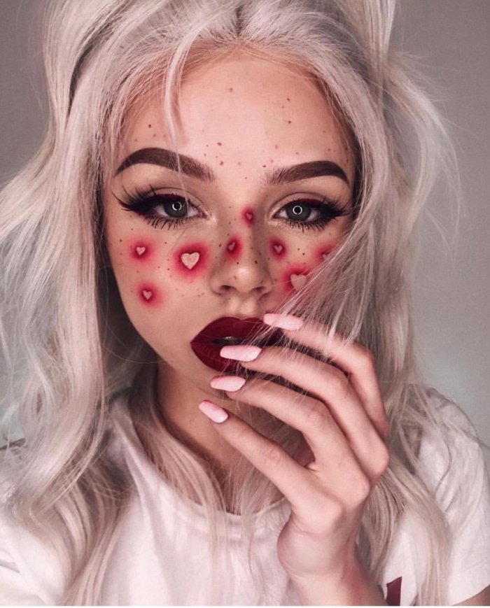 Макияж на Хэллоуин для девушек
