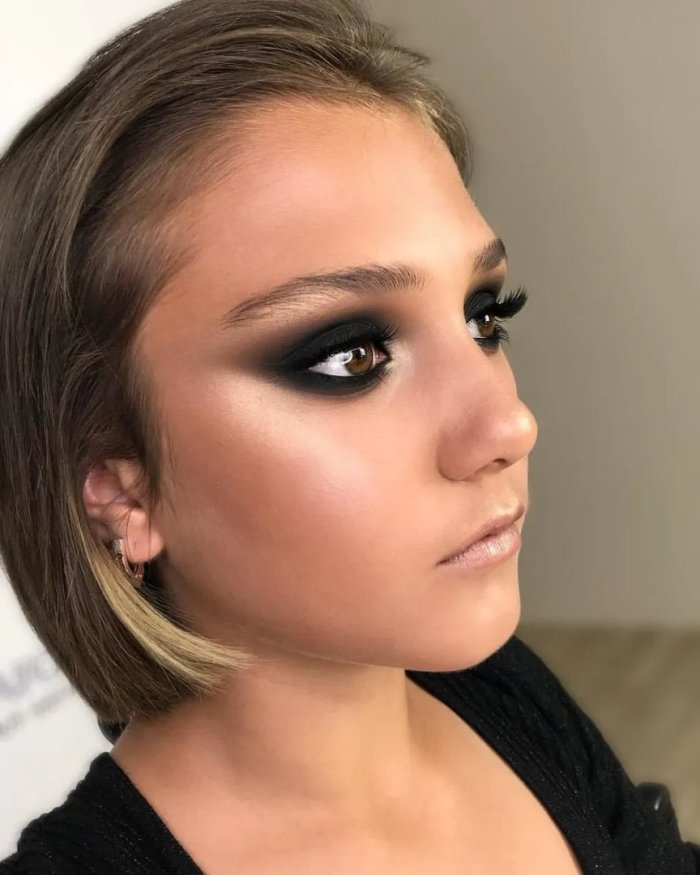 Смоки айс макияж