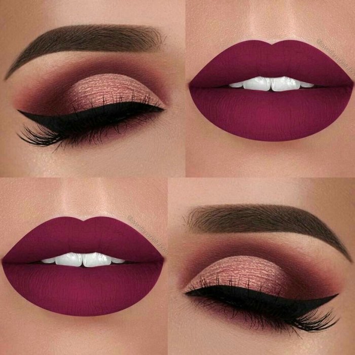 Смоки марсала матовый