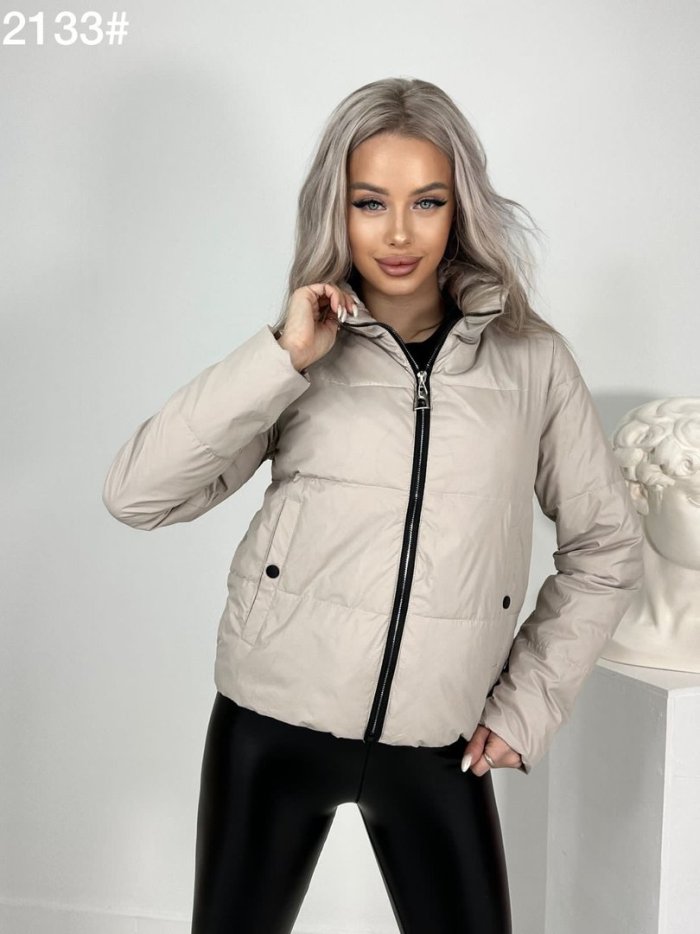 Куртка без капюшона женская