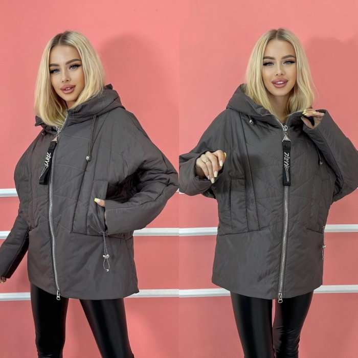 Весенние куртки женские больших размеров