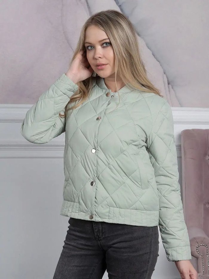 Куртка Lime стеганая бежевая