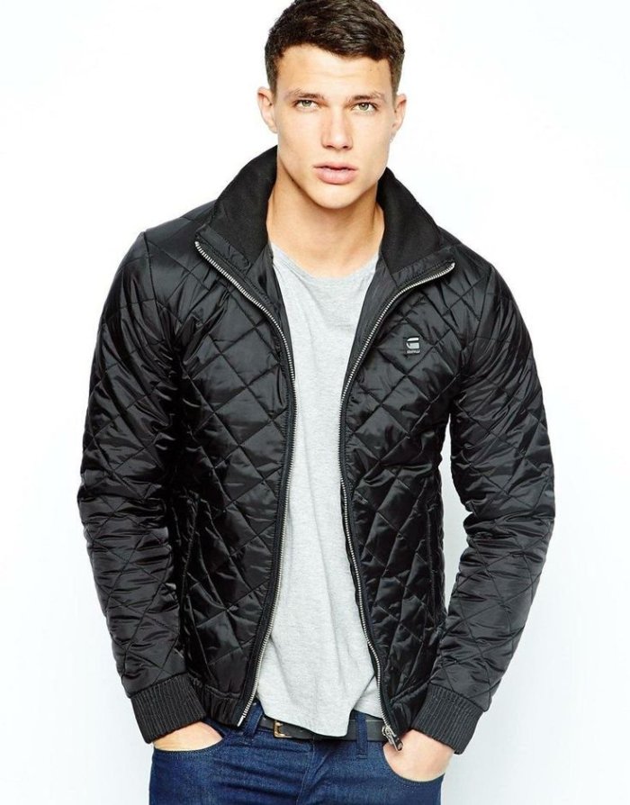 Бомбер Esprit мужская стеганная