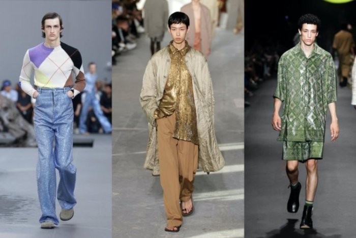 Мужской показ мод