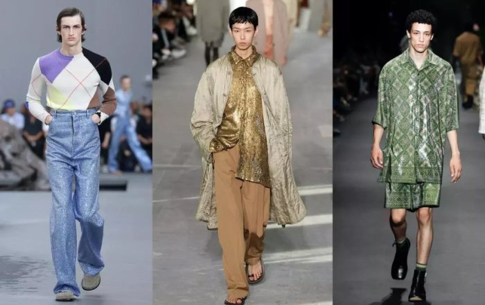 Мужской показ мод