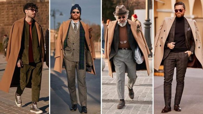 Многослойность в одежде мужчины