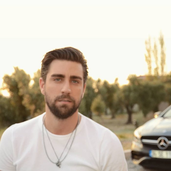 Чаглар Эртугрул с бородой