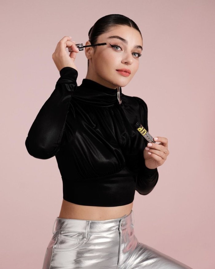 Тату модель Проничкина Анастасия