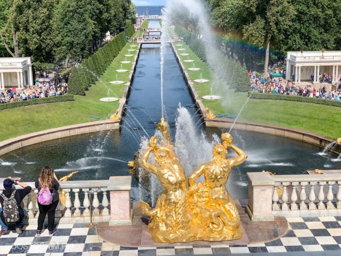 Фонтаны Петергофа путеводитель