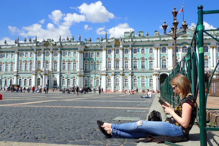 Красивые девушки Петербурга