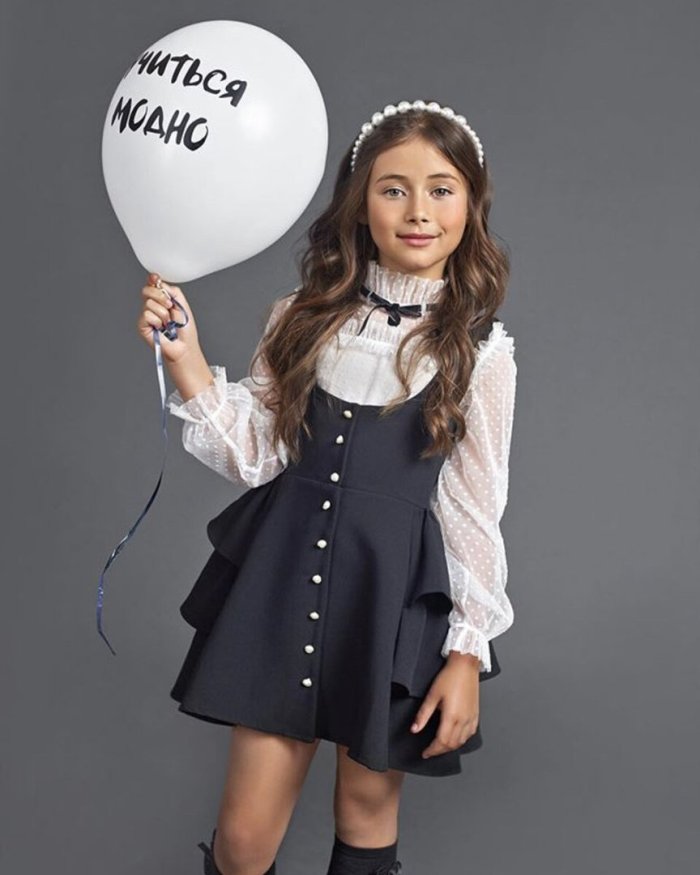 Модная Школьная одежда для девочек