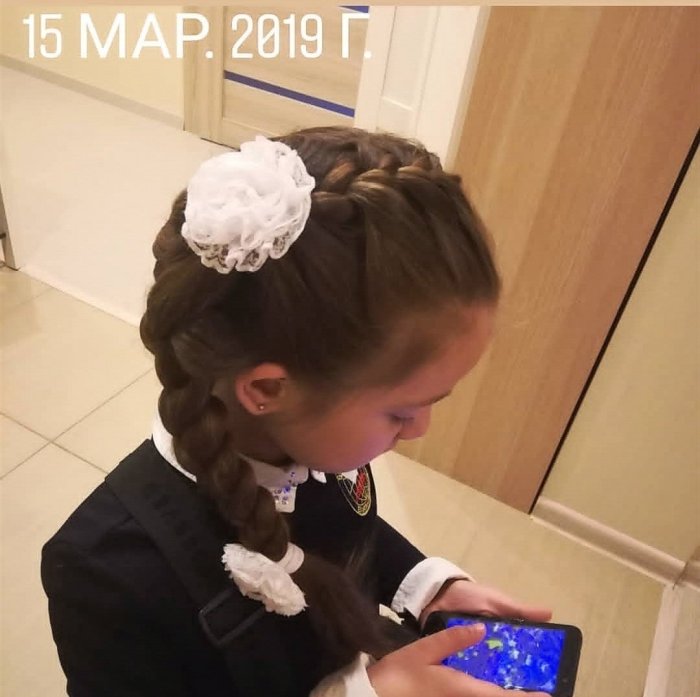 Прическа первоклассника