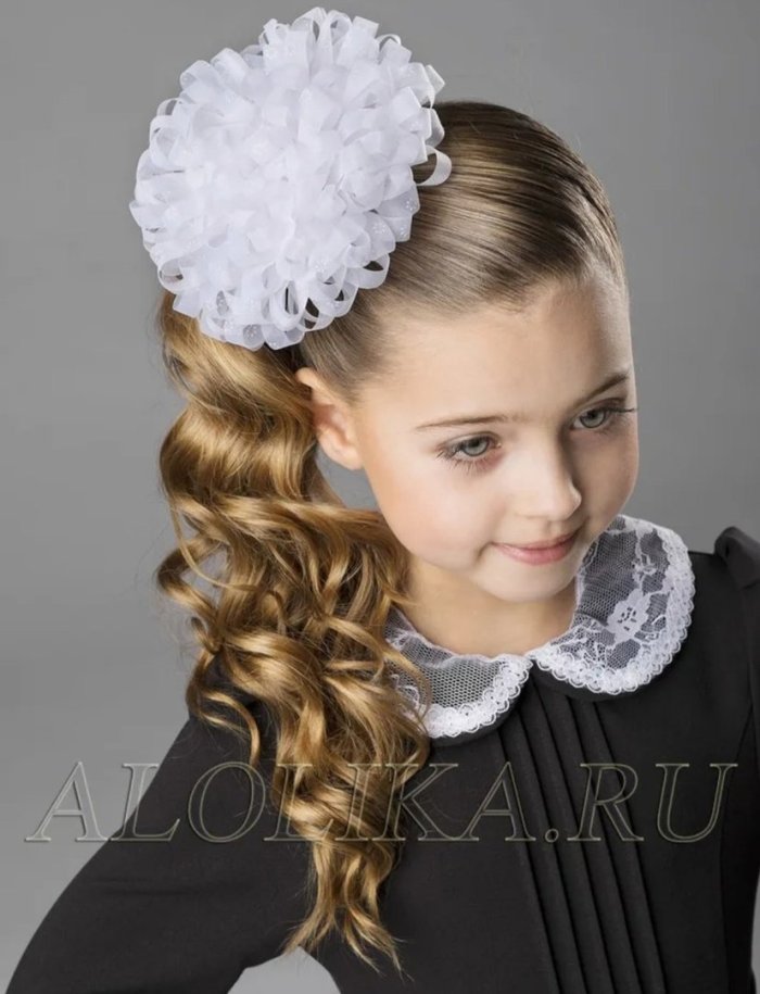 Прически для первоклашек