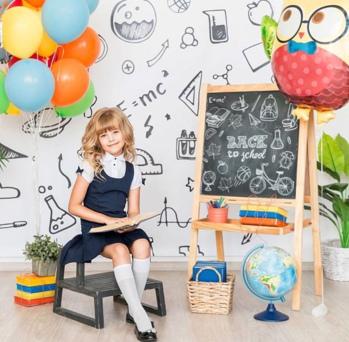 Фотозона ура каникулы в школе