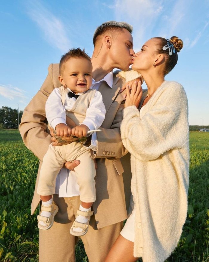 Сын Дима и Ани Ищук