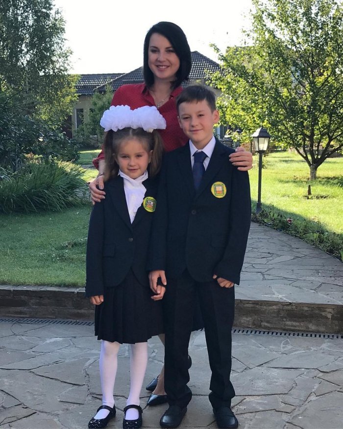 Дети знаменитостей в первый класс