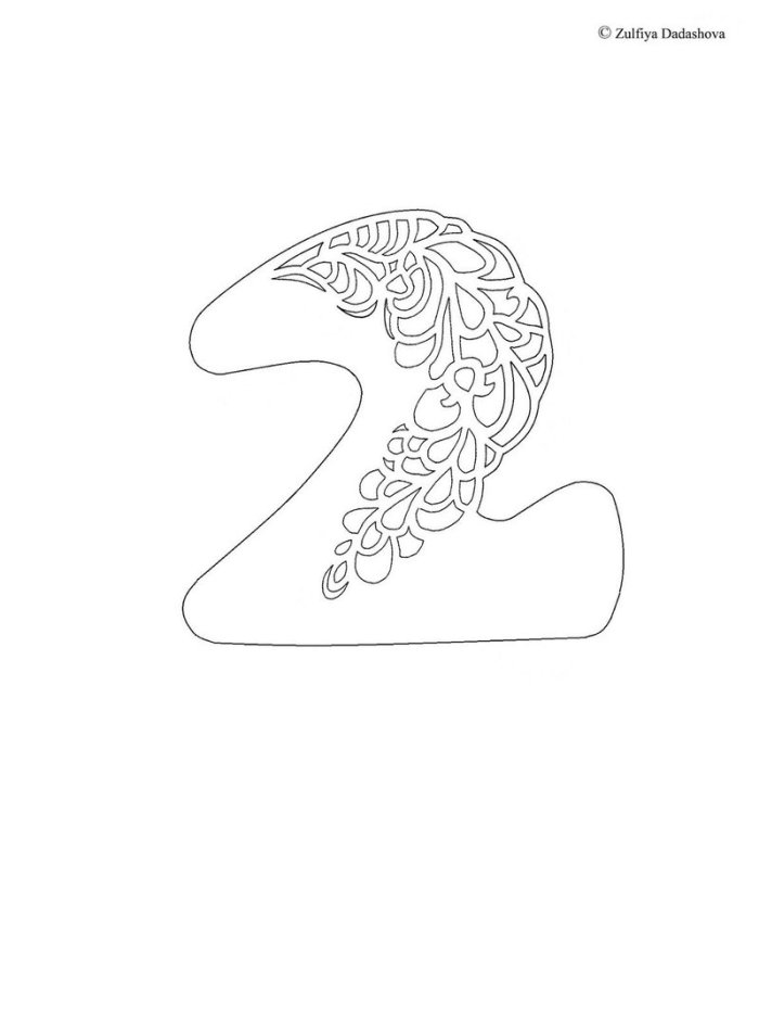 Вырезалки новогодние на окна цифры