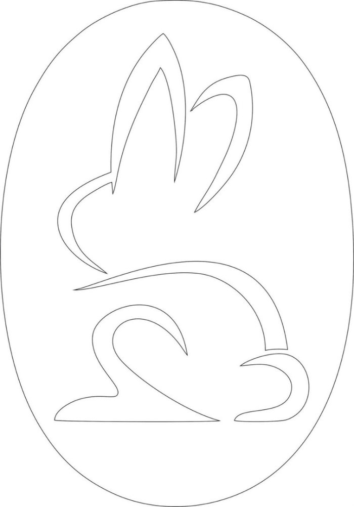 Серпантин трафарет для вырезания на окна