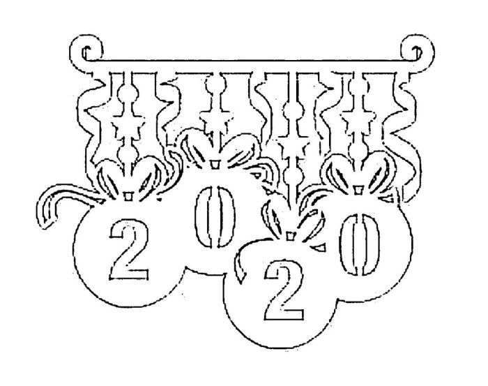 Вытанки на окна цифры