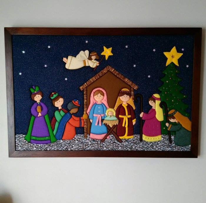 Рождественский вертеп кинусайга