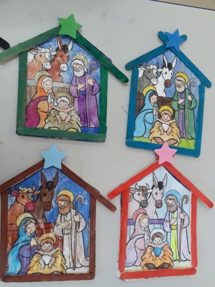 Поделки на Рождество в воскресной школе