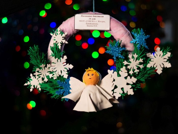 Рождественская поделка