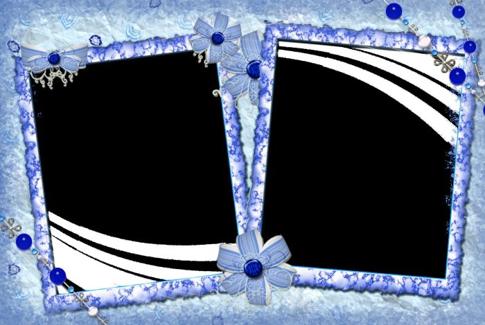 Зимняя фоторамка